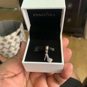 Brand new Pandora Charm - blinged Heels